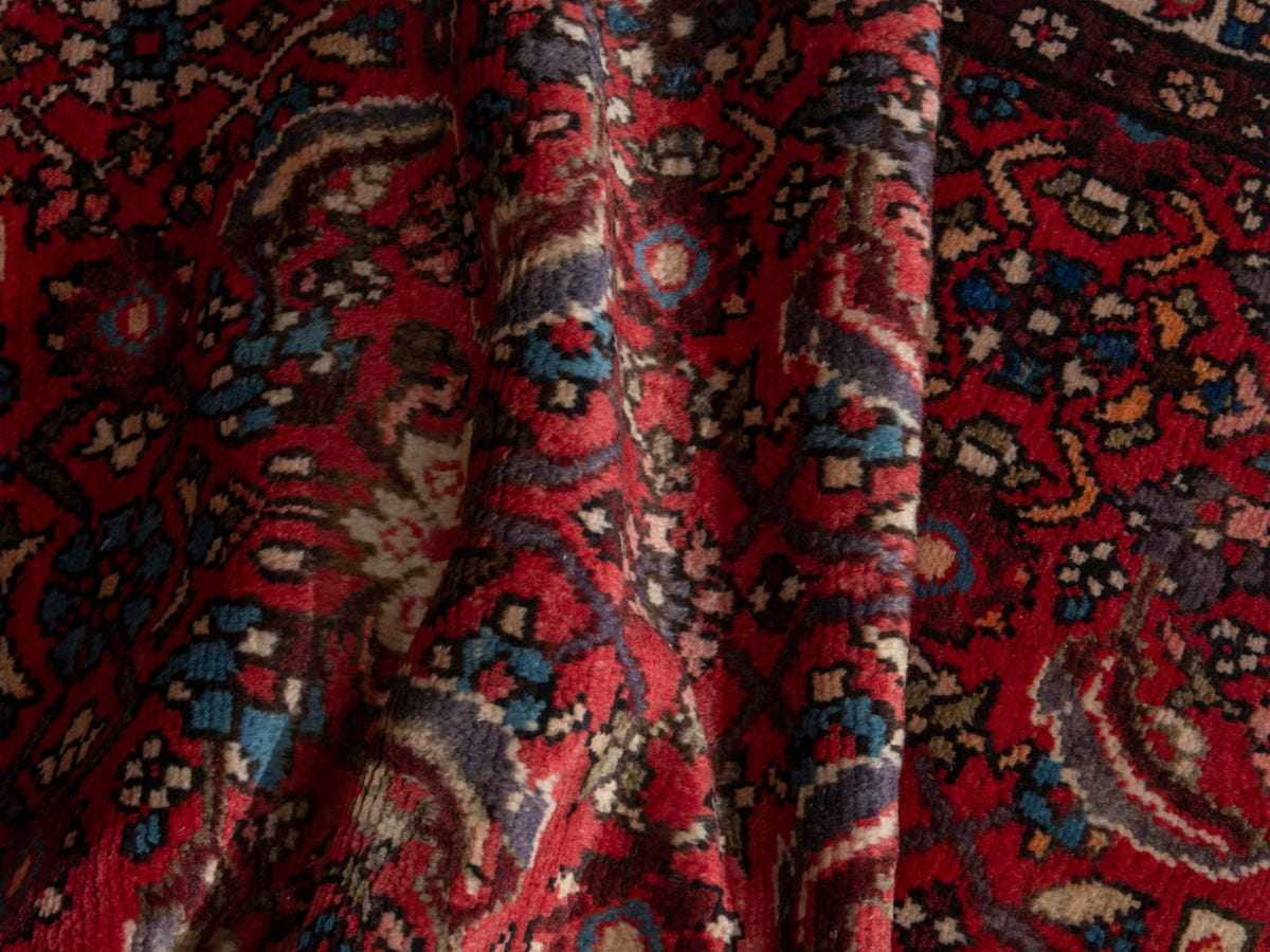 4352, Persian Hamadan Runner Rug