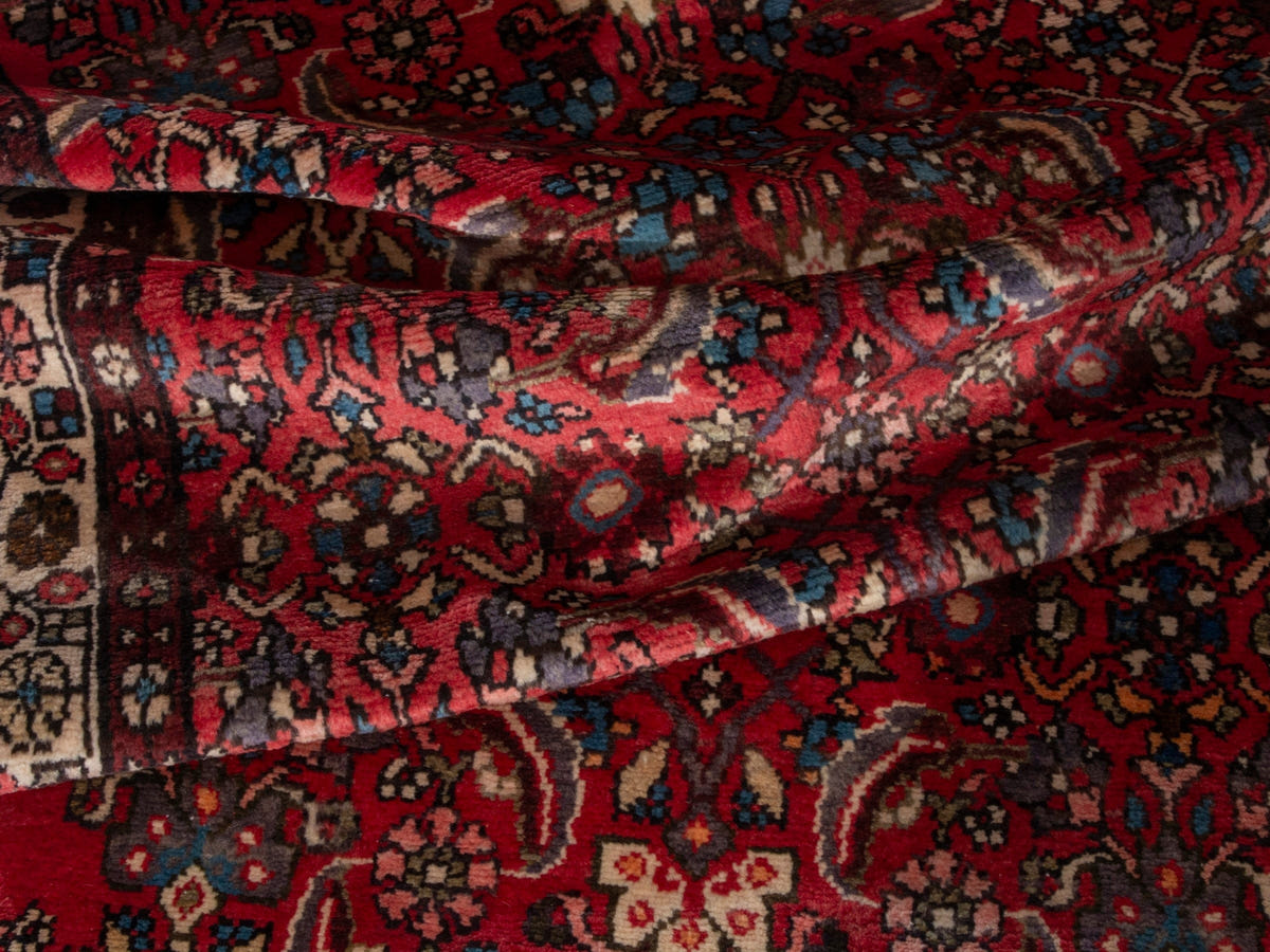 4352, Persian Hamadan Runner Rug