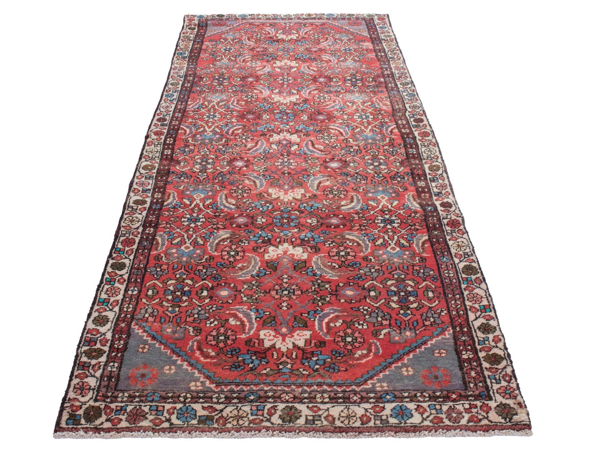 4352, Persian Hamadan Runner Rug