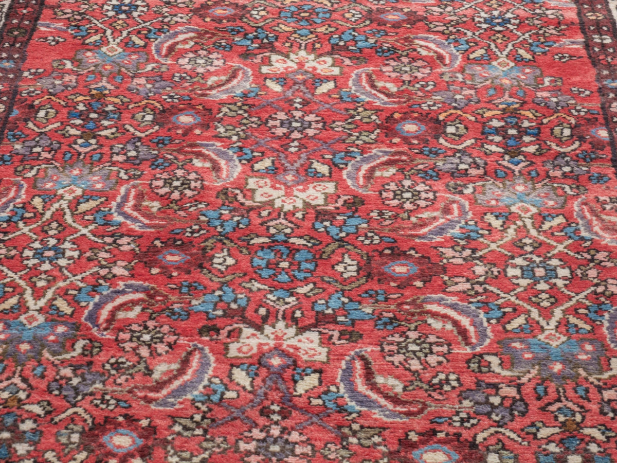 4352, Persian Hamadan Runner Rug