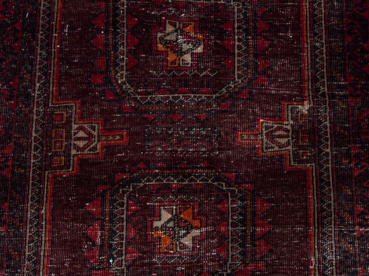 4353, Persian Baluch Runner Rug