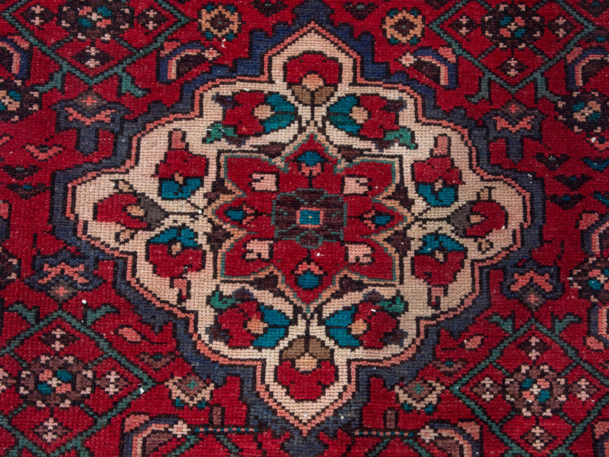 4355, Persian Hamadan Runner Rug