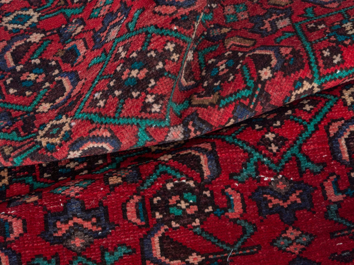 4355, Persian Hamadan Runner Rug
