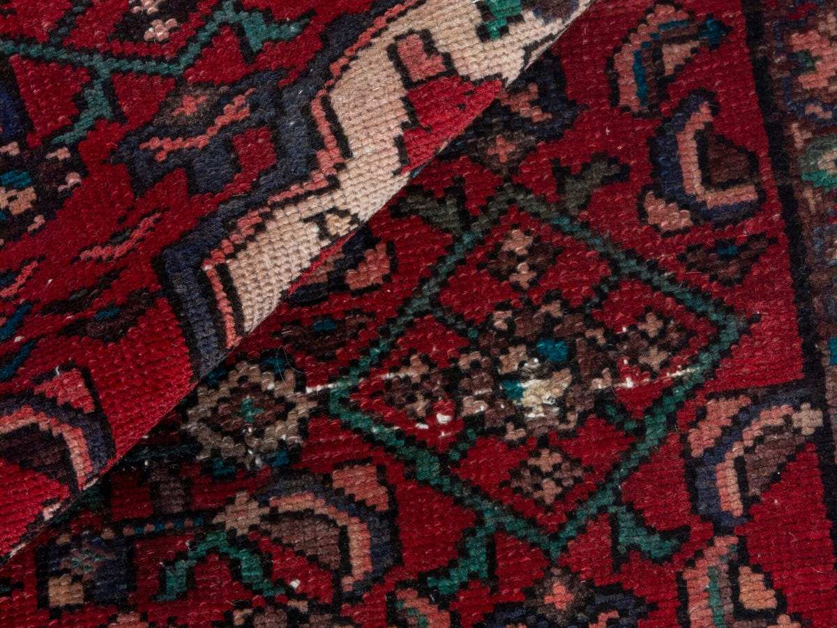 4355, Persian Hamadan Runner Rug