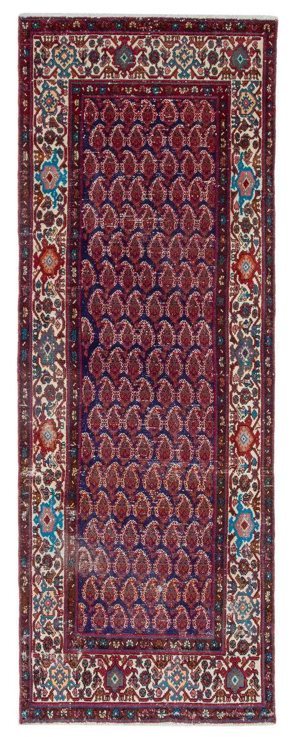 4356, Persian Hamadan Runner Rug