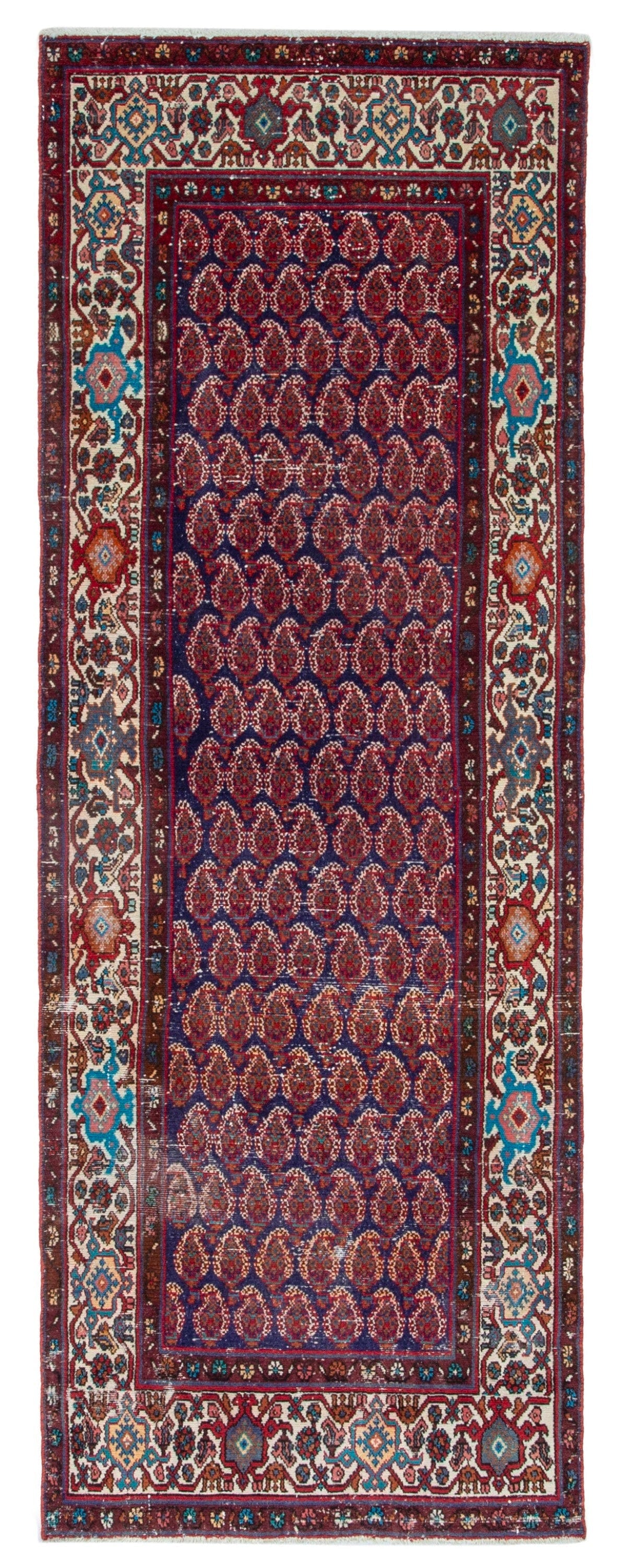 4356, Persian Hamadan Runner Rug