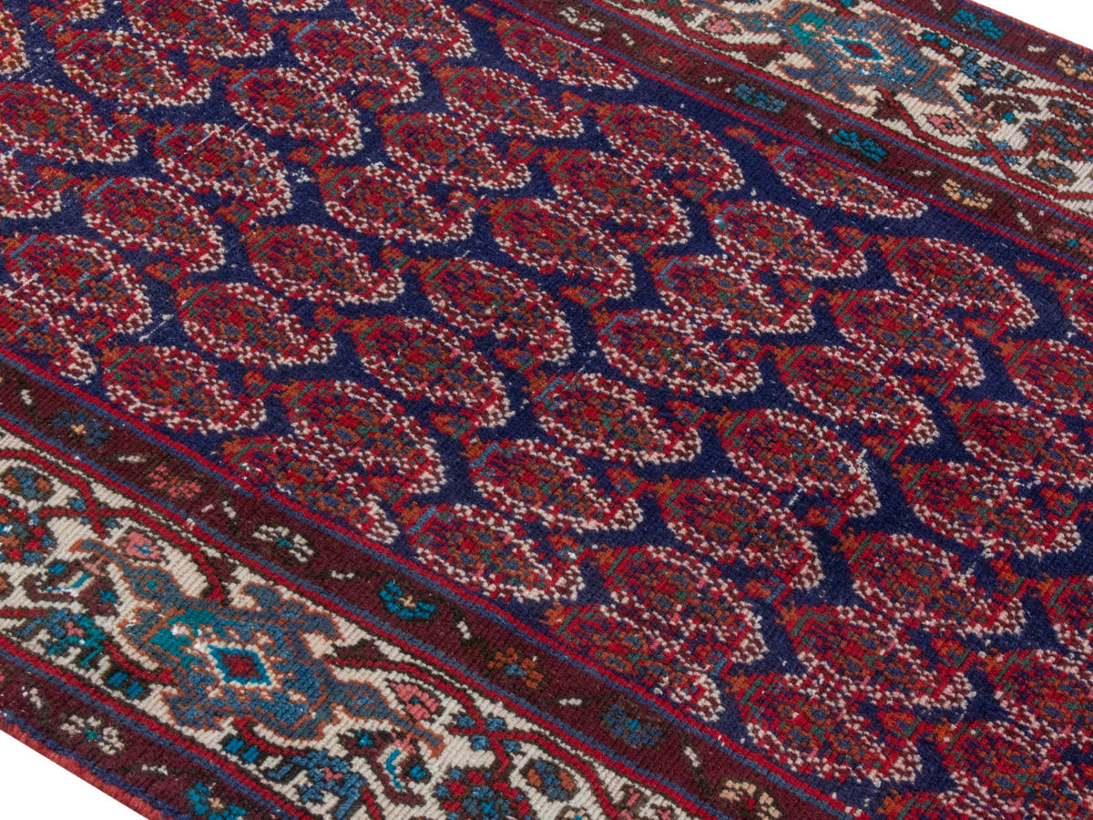4356, Persian Hamadan Runner Rug