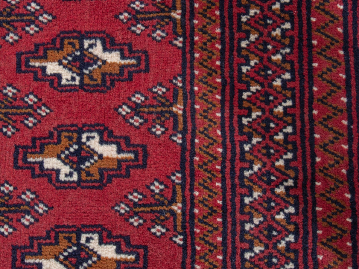 4358, Persian Torkaman Runner Rug