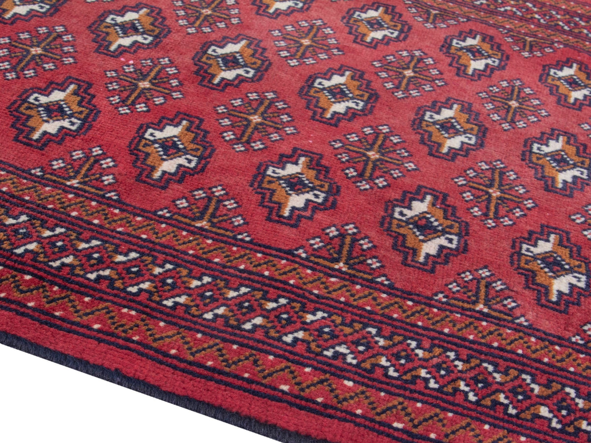 4358, Persian Torkaman Runner Rug