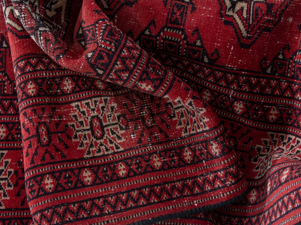 4362, Persian Torkaman Runner Rug