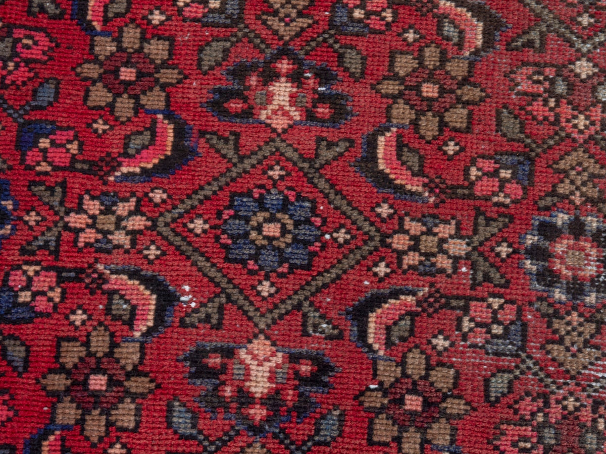 4364, Persian Hamadan Runner Rug