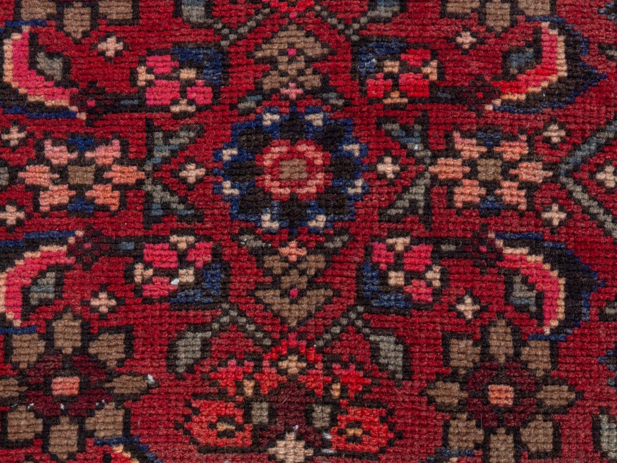 4364, Persian Hamadan Runner Rug