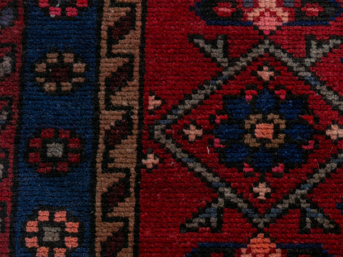 4364, Persian Hamadan Runner Rug