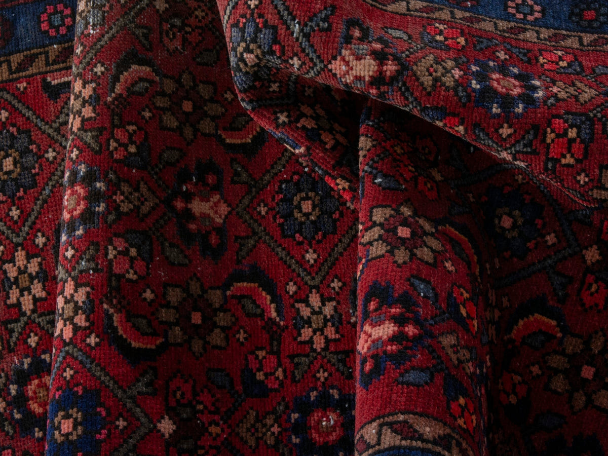 4364, Persian Hamadan Runner Rug