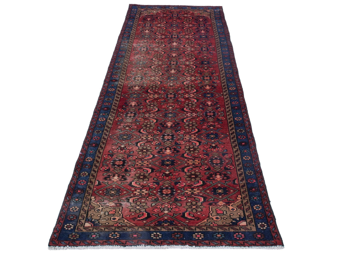 4364, Persian Hamadan Runner Rug