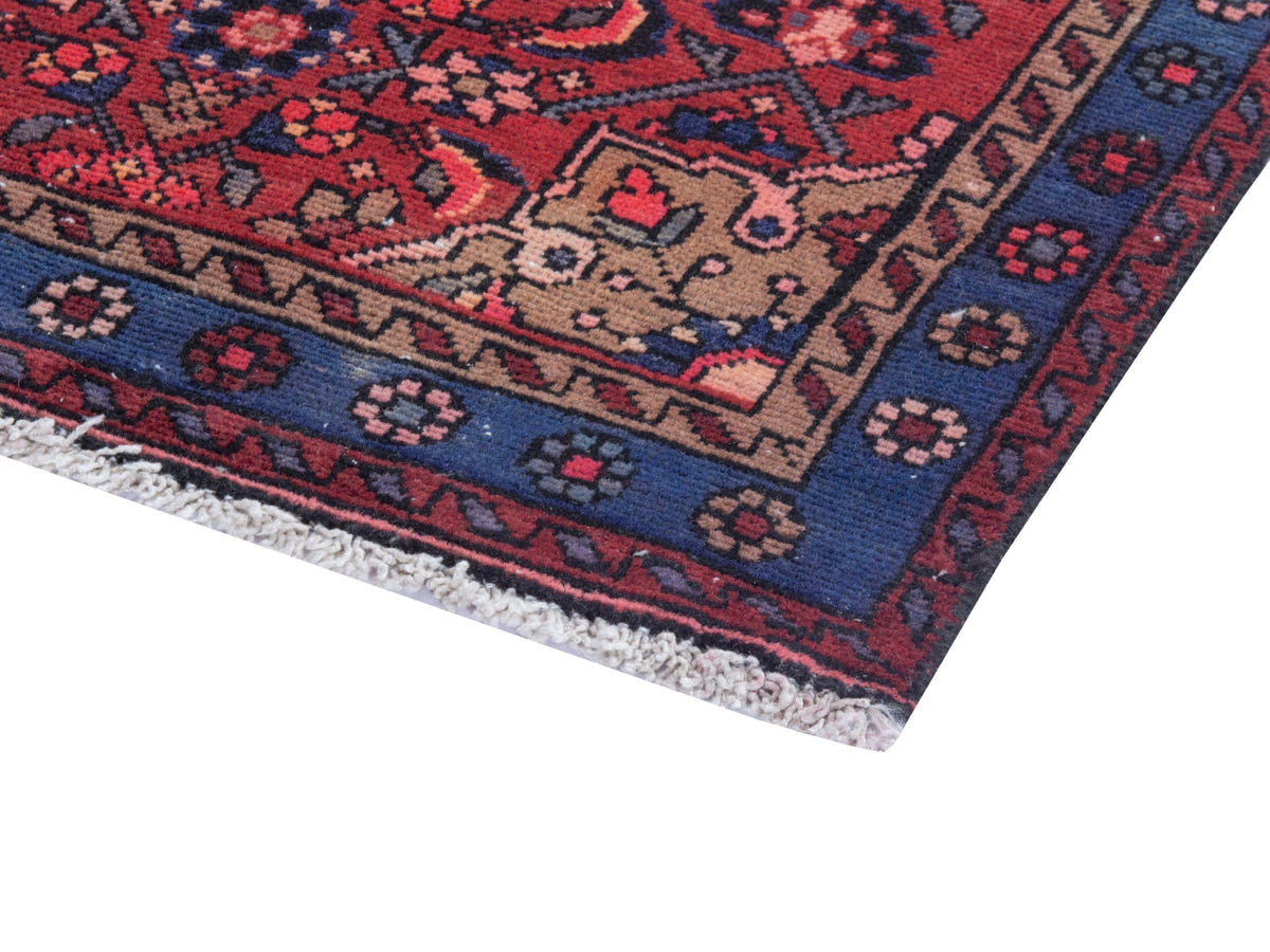 4364, Persian Hamadan Runner Rug