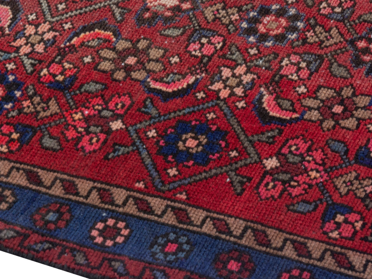 4364, Persian Hamadan Runner Rug