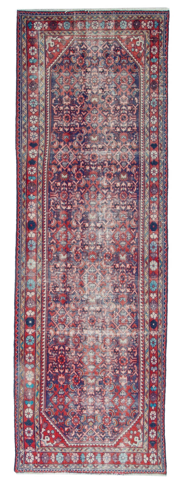 4366, Persian Hamadan Runner Rug