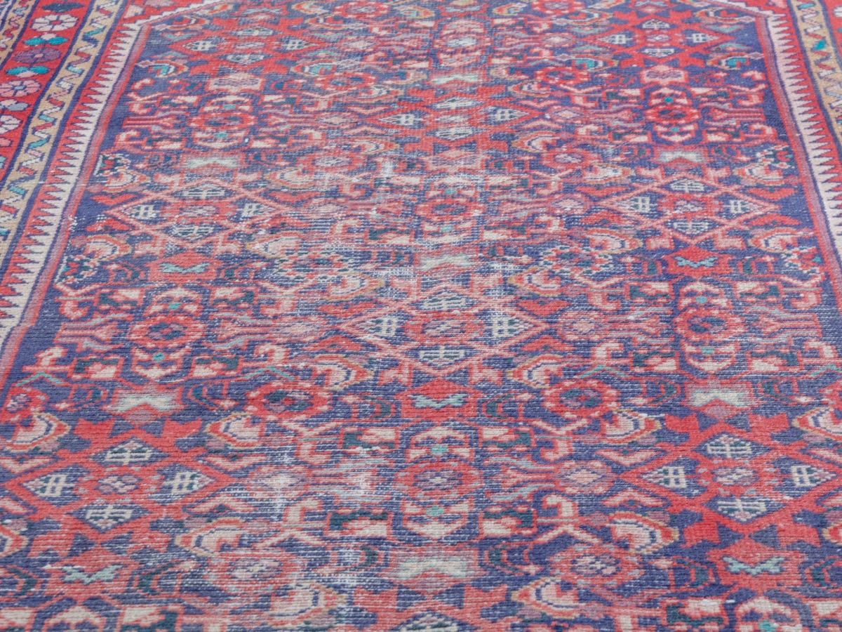 4366, Persian Hamadan Runner Rug