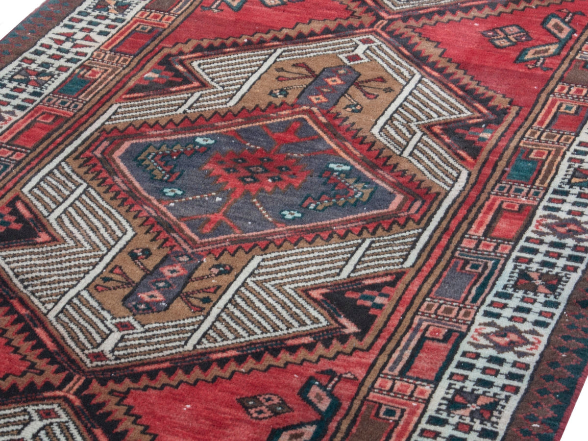 4370, Persian Ardabil Runner Rug
