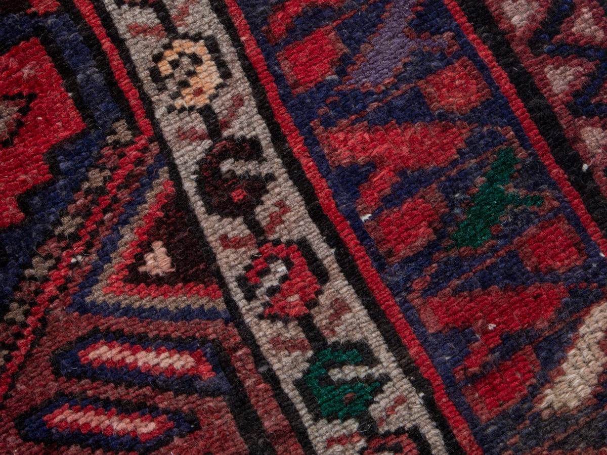 4372, Persian Hamadan Runner Rug