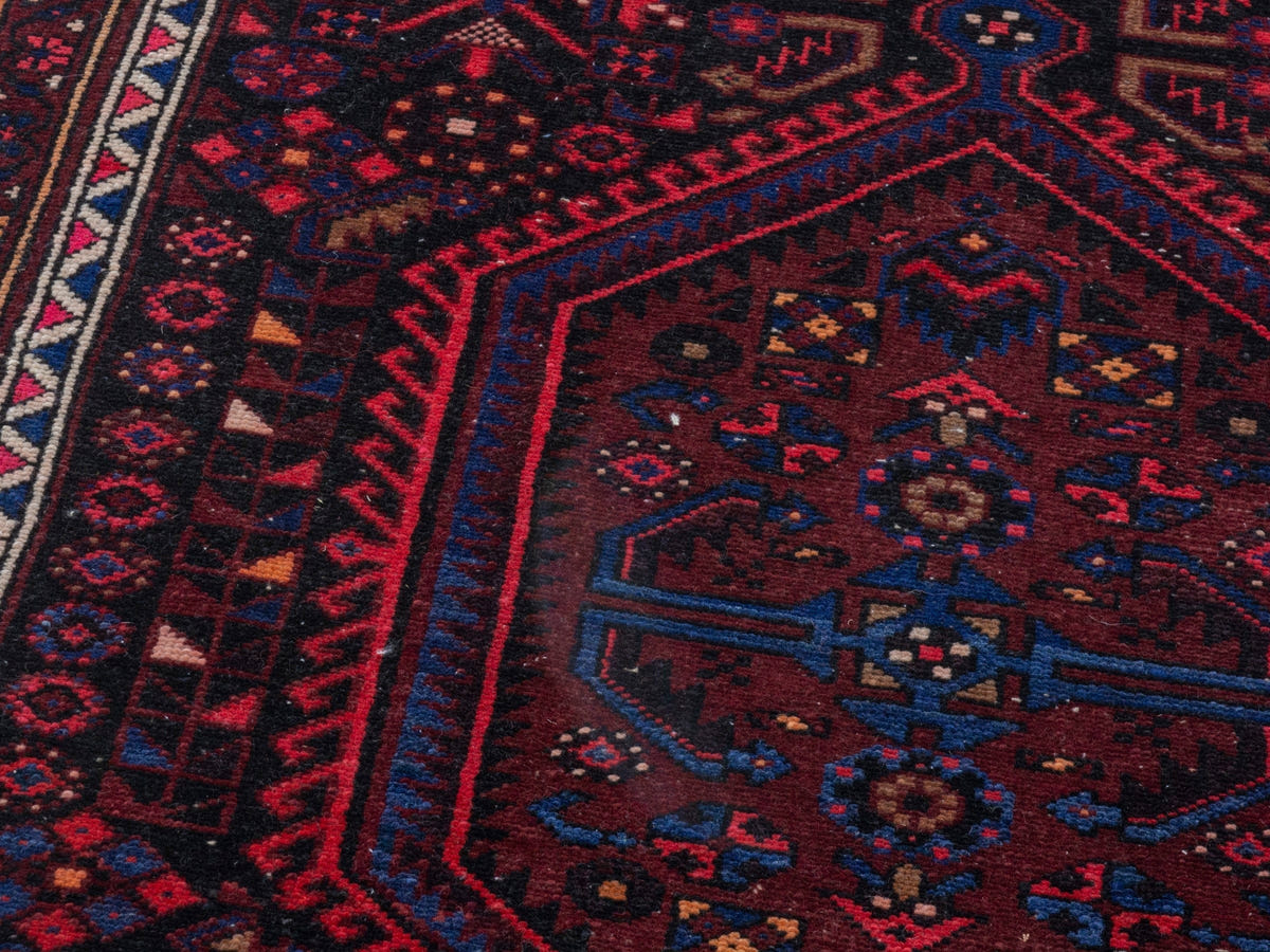 4374, Persian Zanjan Runner Rug