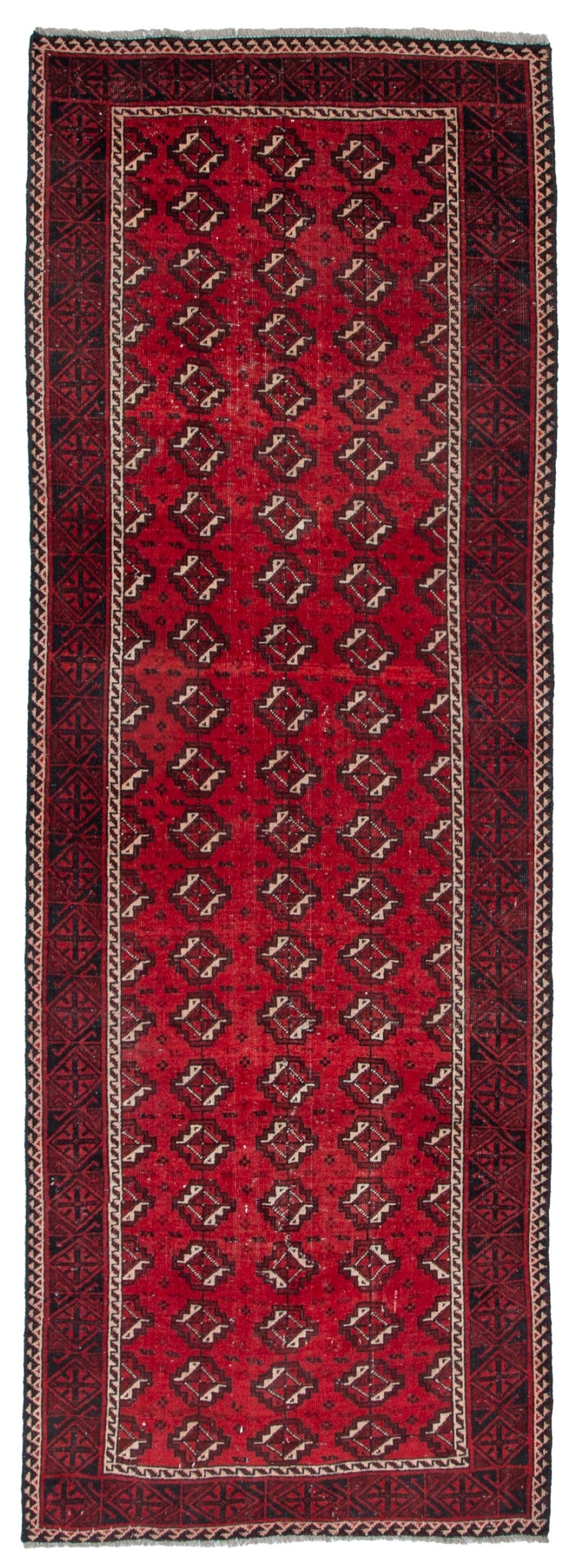 4376, Persian Baluch Runner Rug