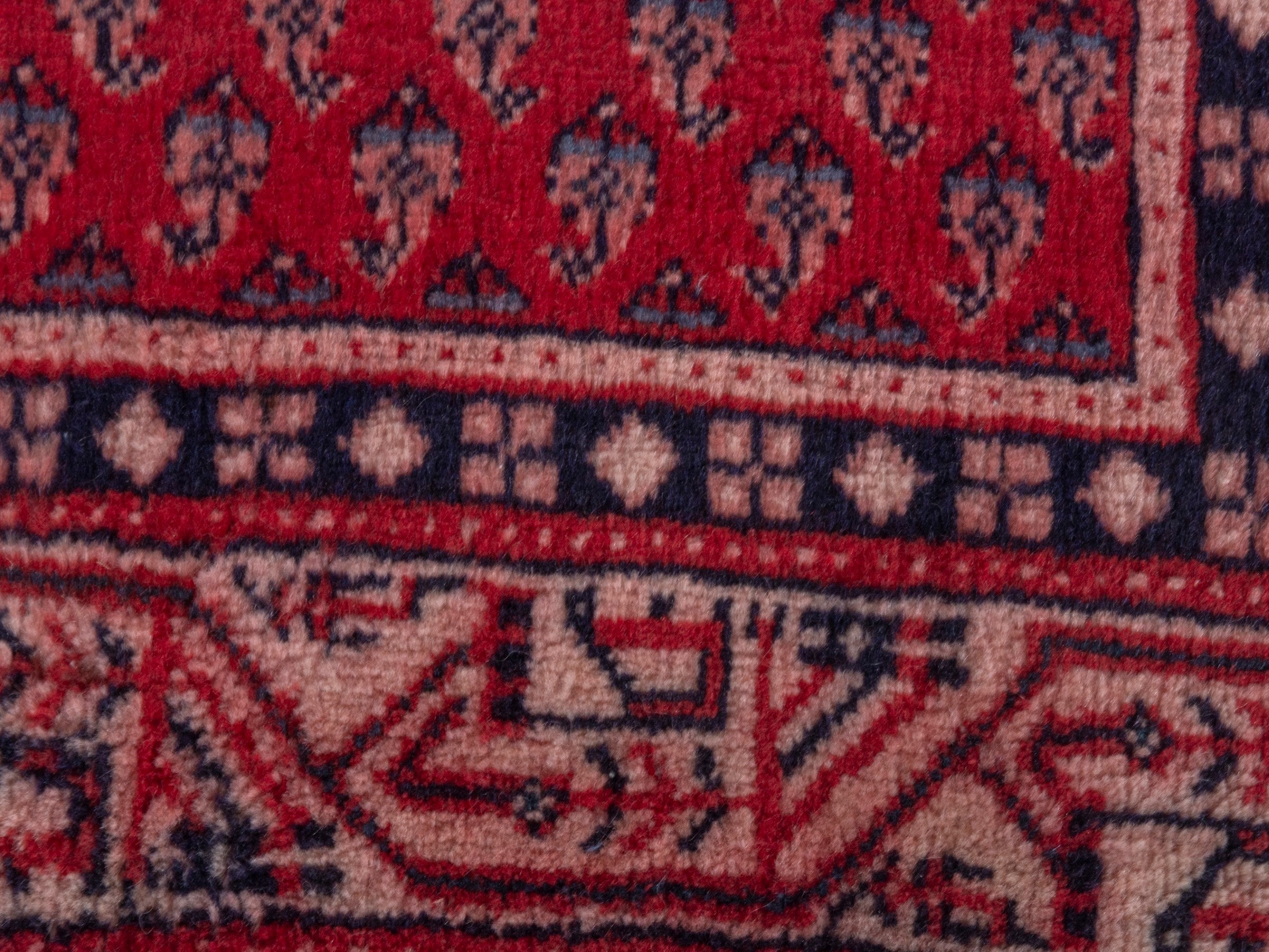 Persian Arak runner rug in deep red and burgundy, view 11 of 18