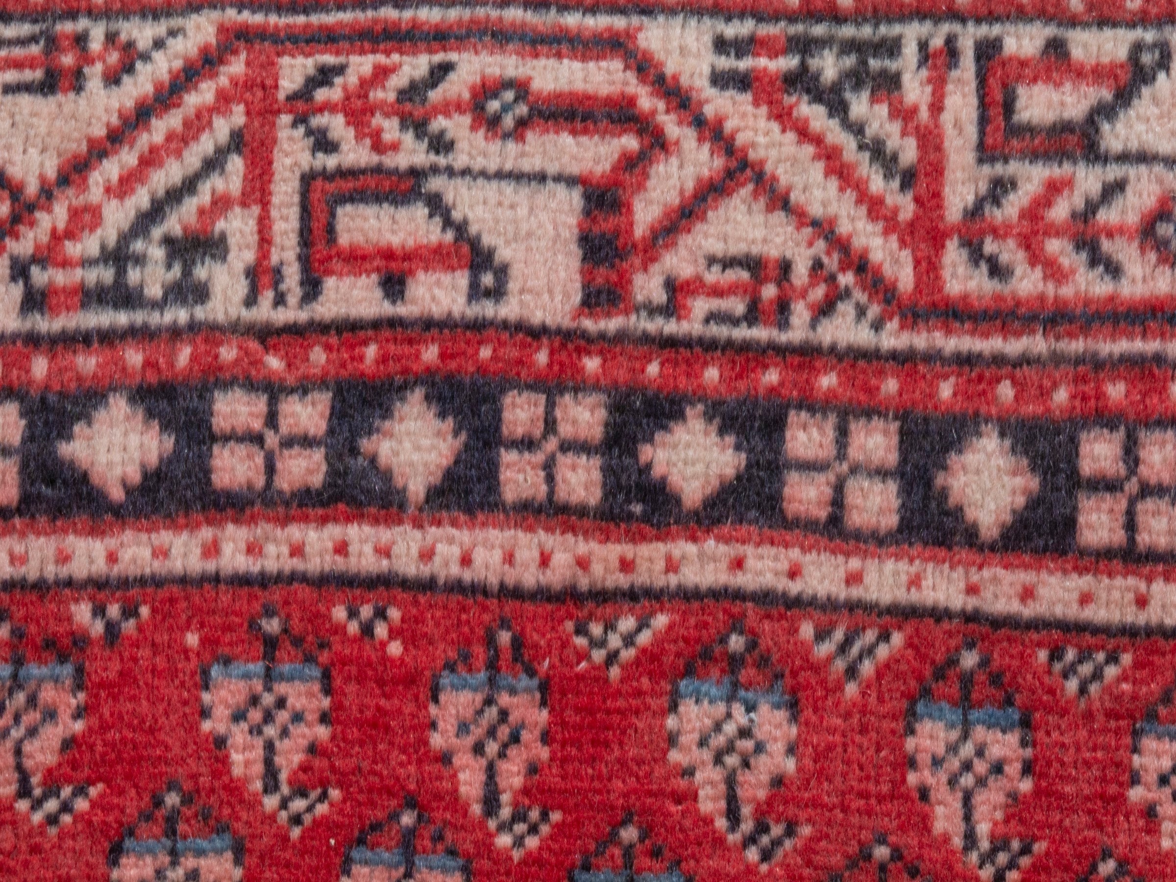 Persian Arak runner rug in deep red and burgundy, view 14 of 18