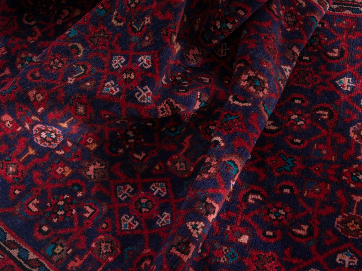 4379, Persian Hamadan Runner Rug