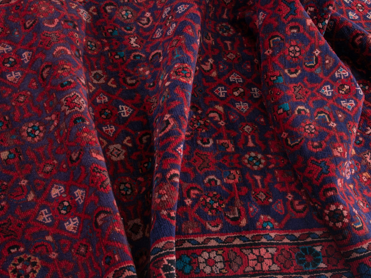 4379, Persian Hamadan Runner Rug