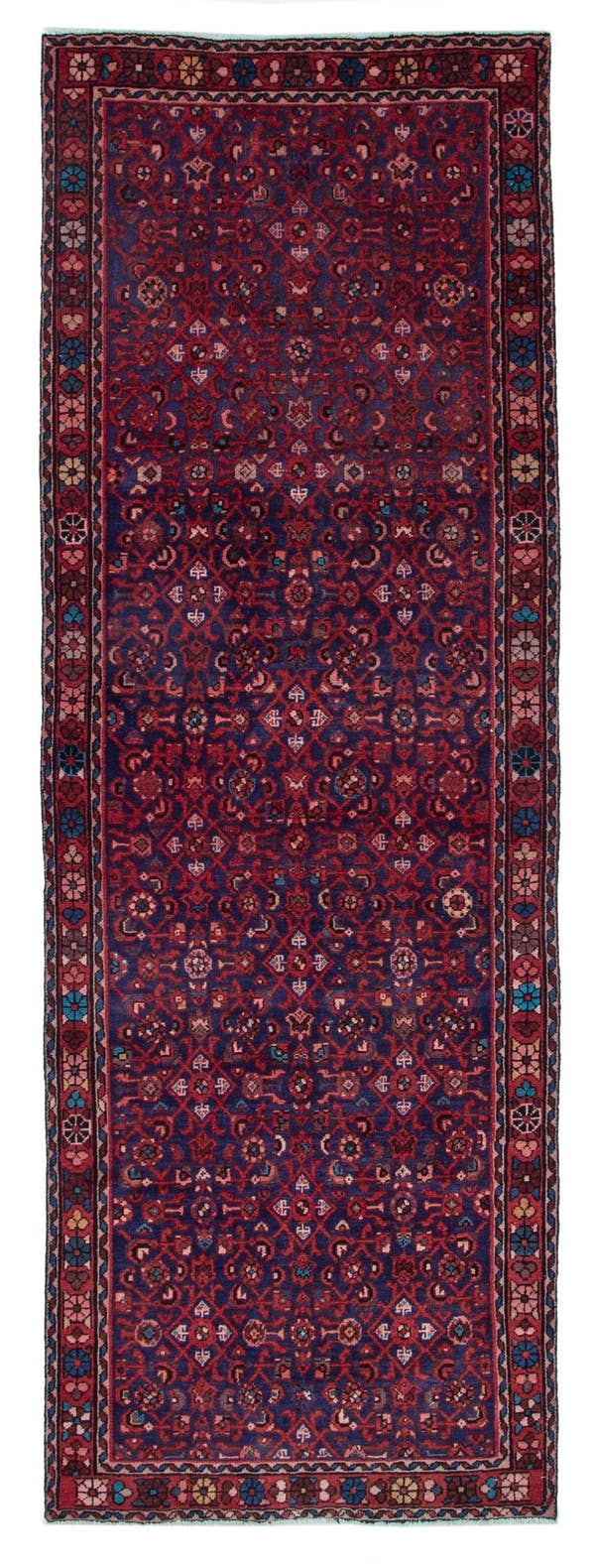 4379, Persian Hamadan Runner Rug