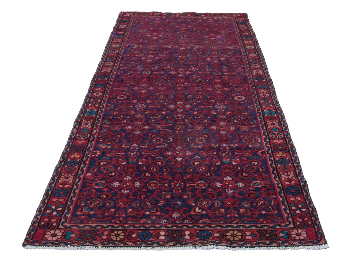 4379, Persian Hamadan Runner Rug