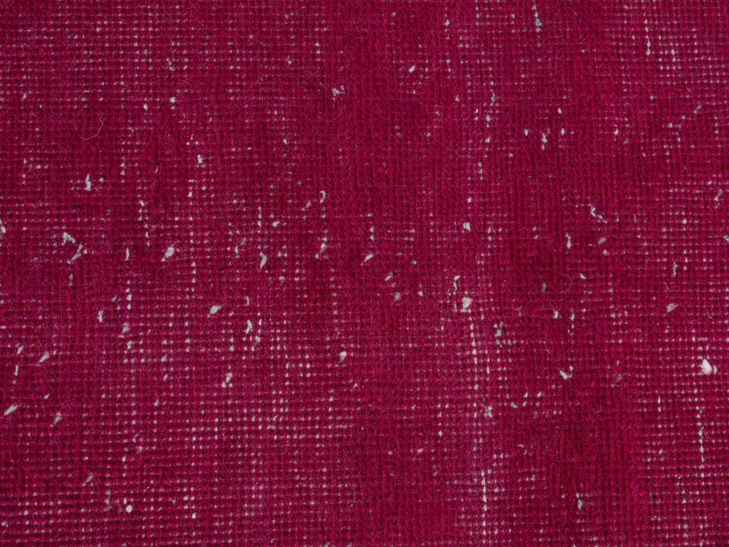 Persian Tabriz runner rug in burgundy and cream, view 12 of 17
