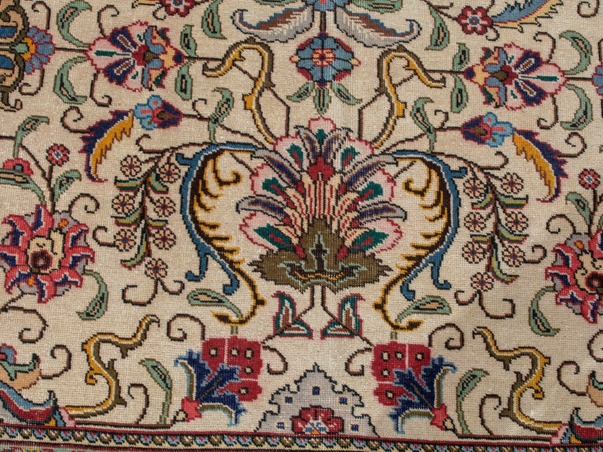 4383, Persian Tabriz Oversized Rug