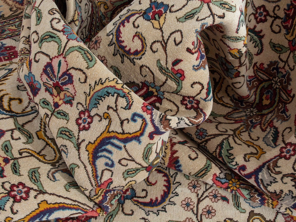 4383, Persian Tabriz Oversized Rug