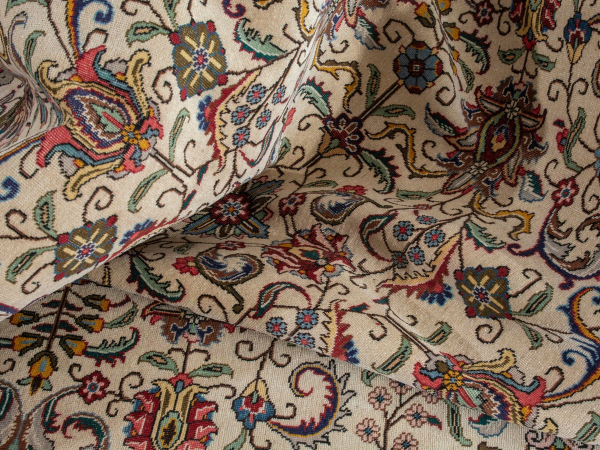 4383, Persian Tabriz Oversized Rug