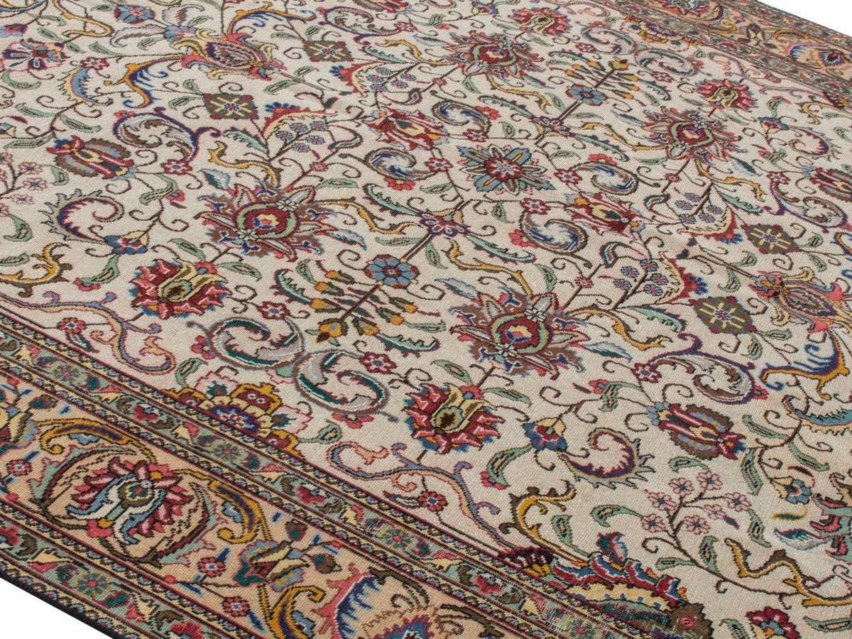 4383, Persian Tabriz Oversized Rug