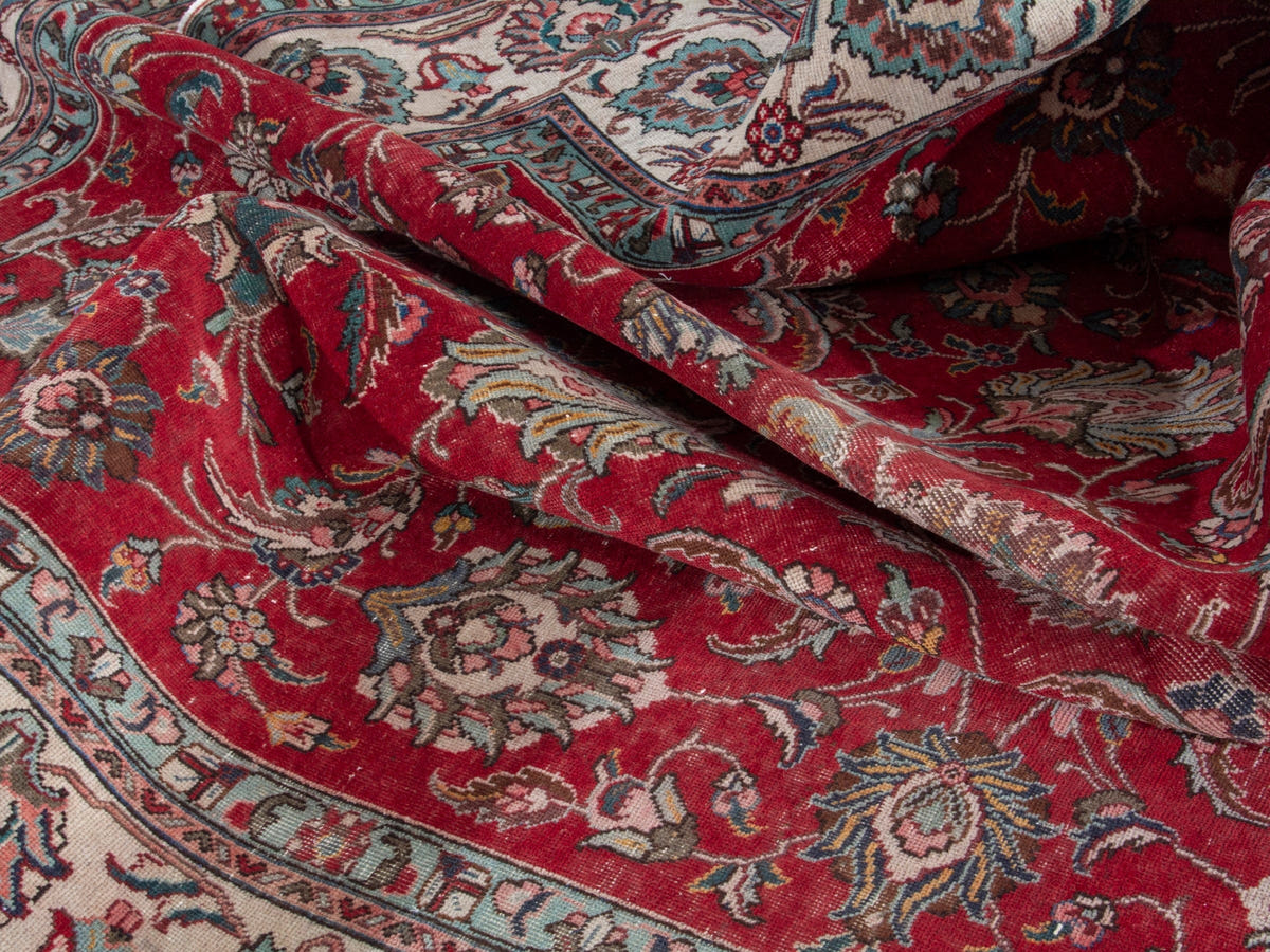 4393, Persian Tabriz Oversized Rug