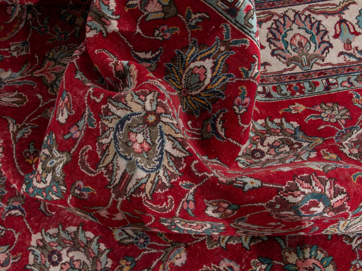 4393, Persian Tabriz Oversized Rug