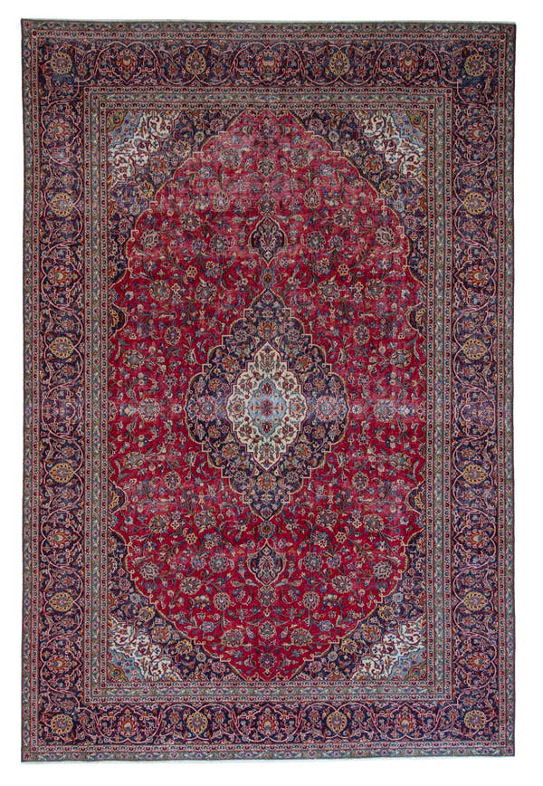 4420, Persian Kashan Oversized Rug