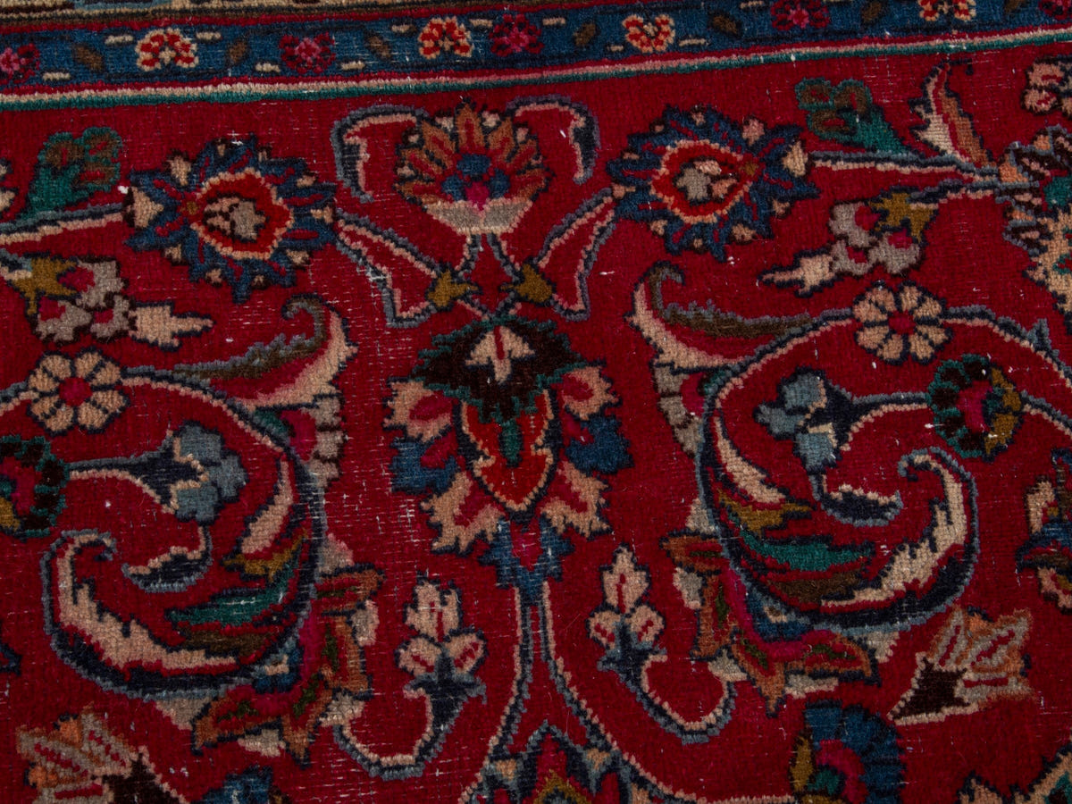 4437, Persian Mashhad Oversized Rug