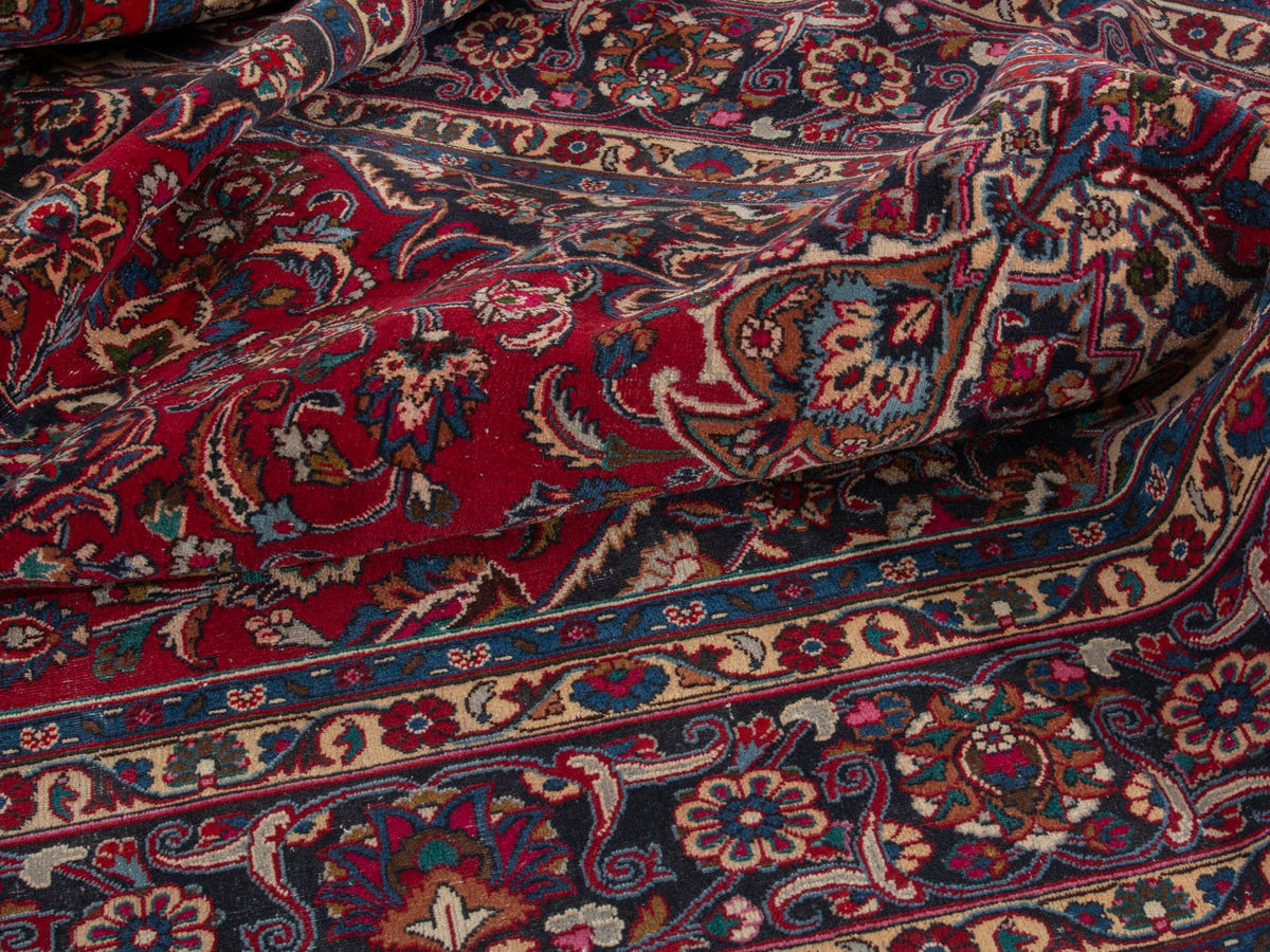 4437, Persian Mashhad Oversized Rug