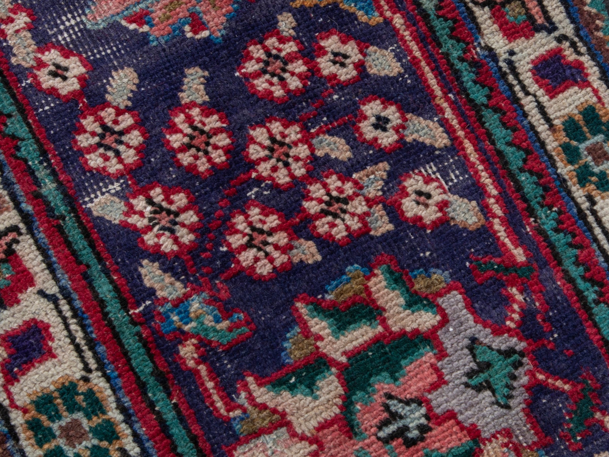 Persian Tabriz oversized rug in deep red and burgundy, view 9 of 20