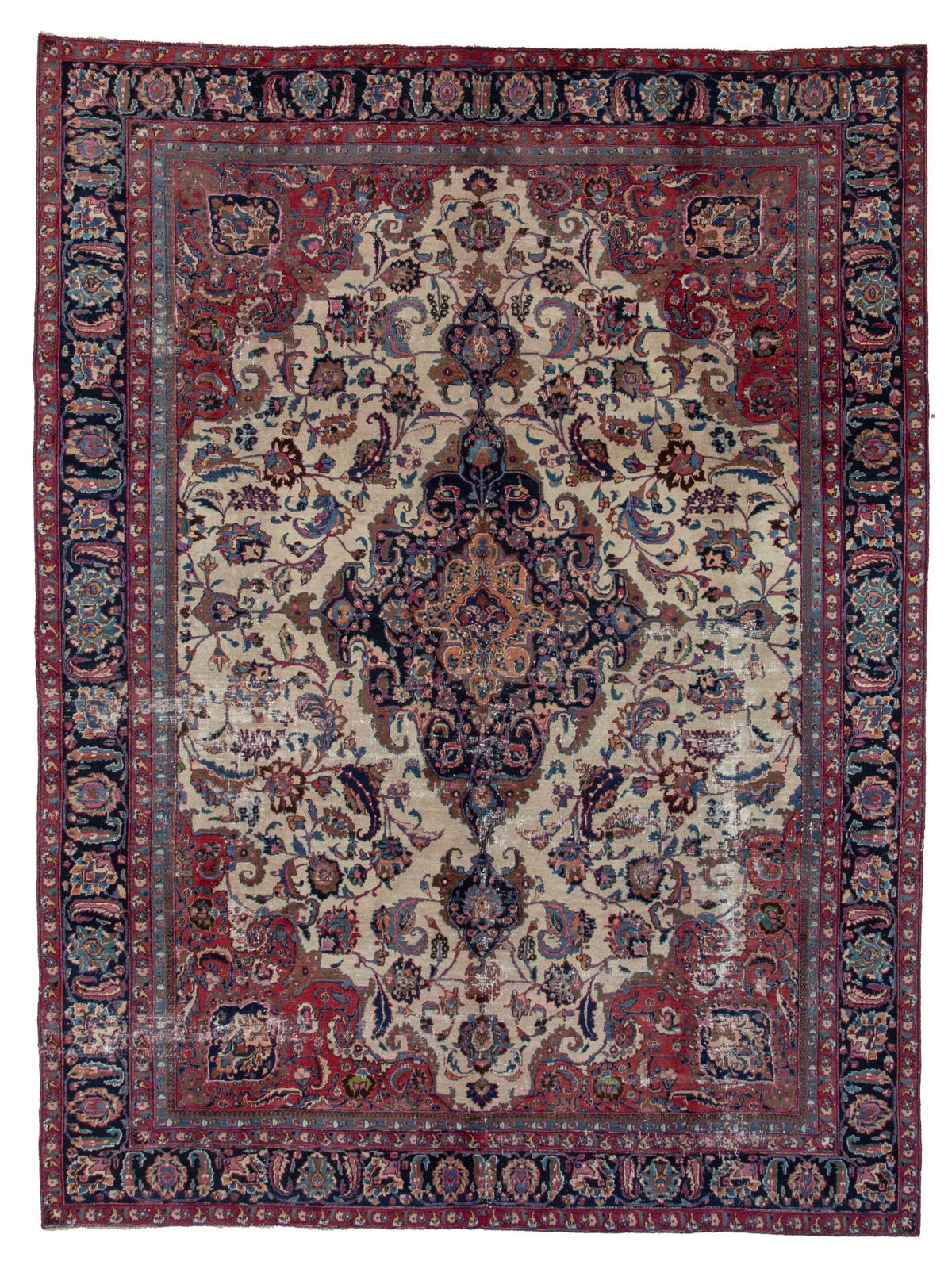 4458, Persian Mashhad Oversized Rug