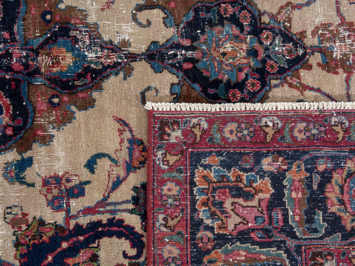 4458, Persian Mashhad Oversized Rug