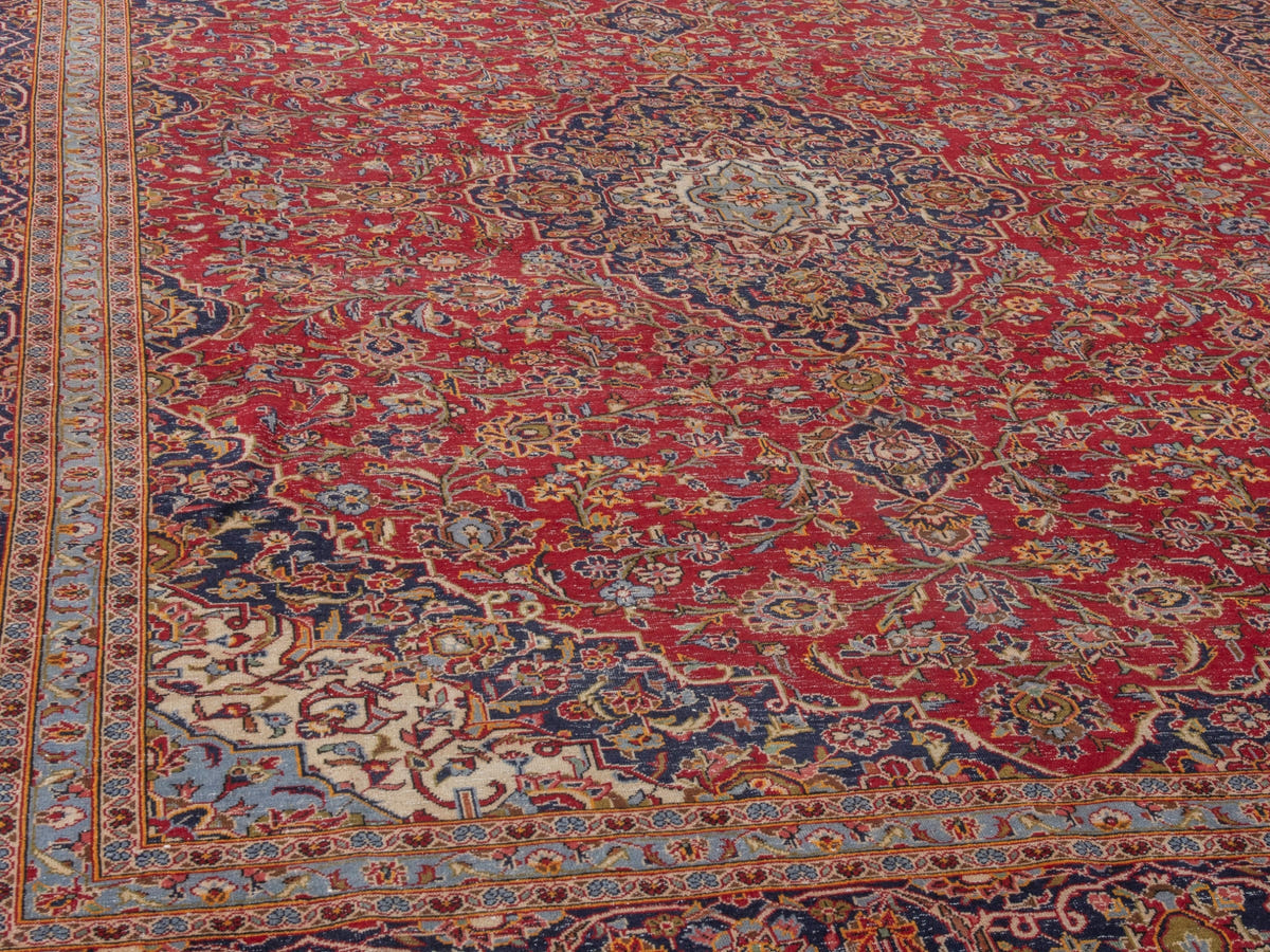 4462, Persian Kashan Oversized Rug