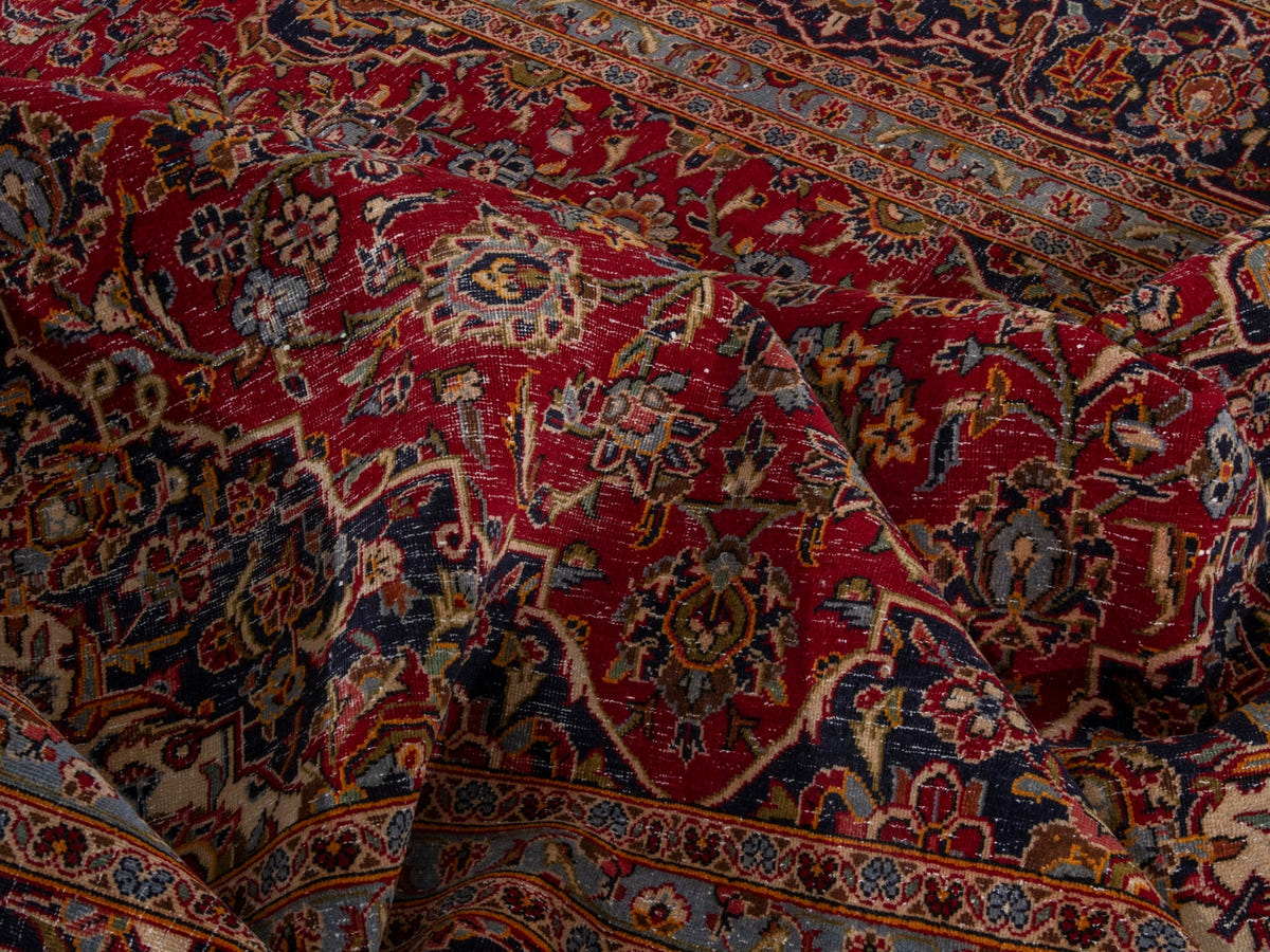 4462, Persian Kashan Oversized Rug