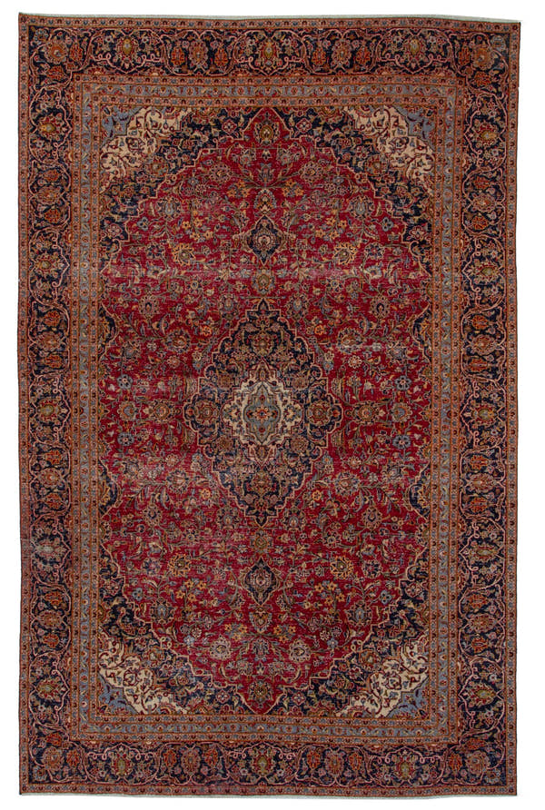 4462, Persian Kashan Oversized Rug