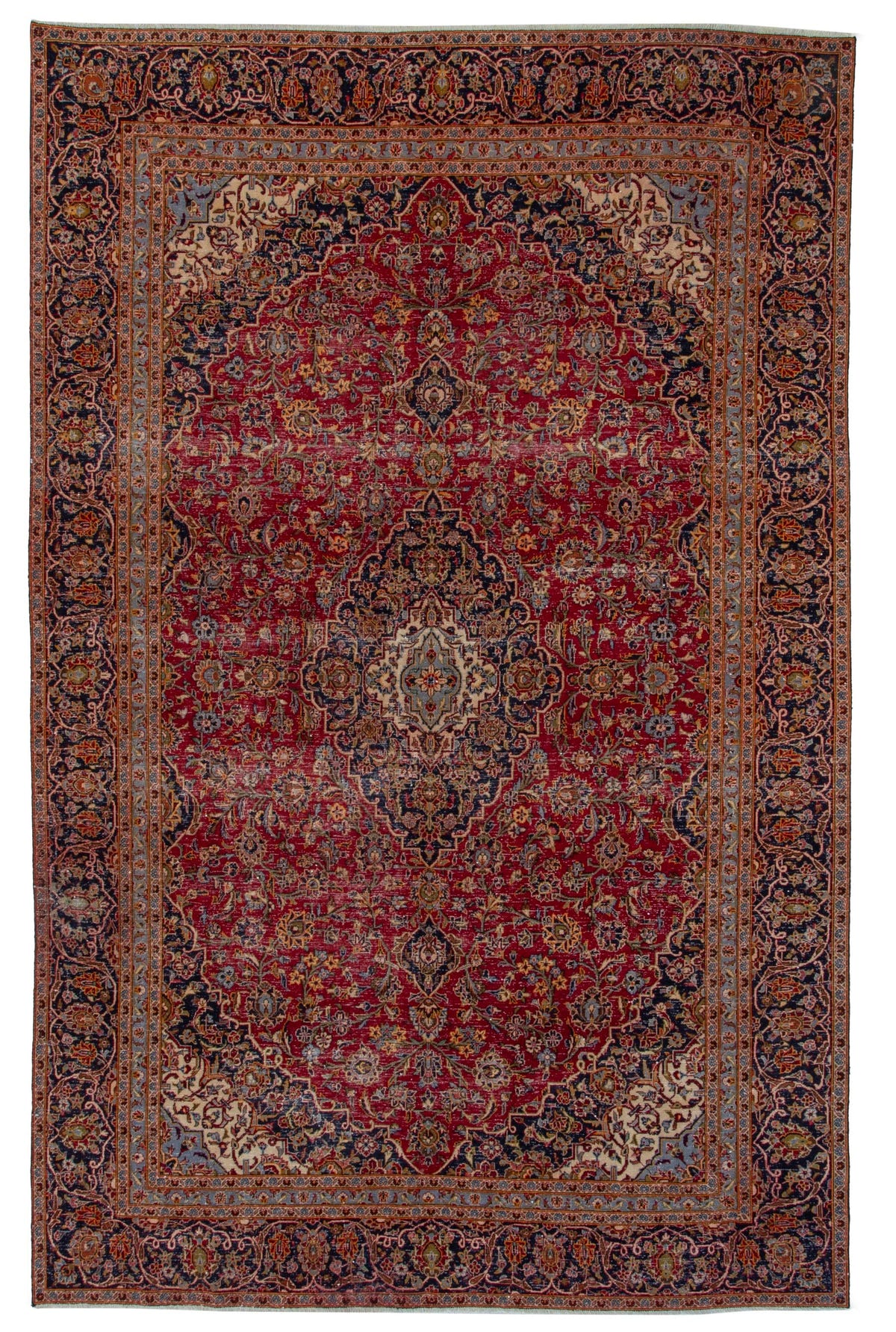 4462, Persian Kashan Oversized Rug